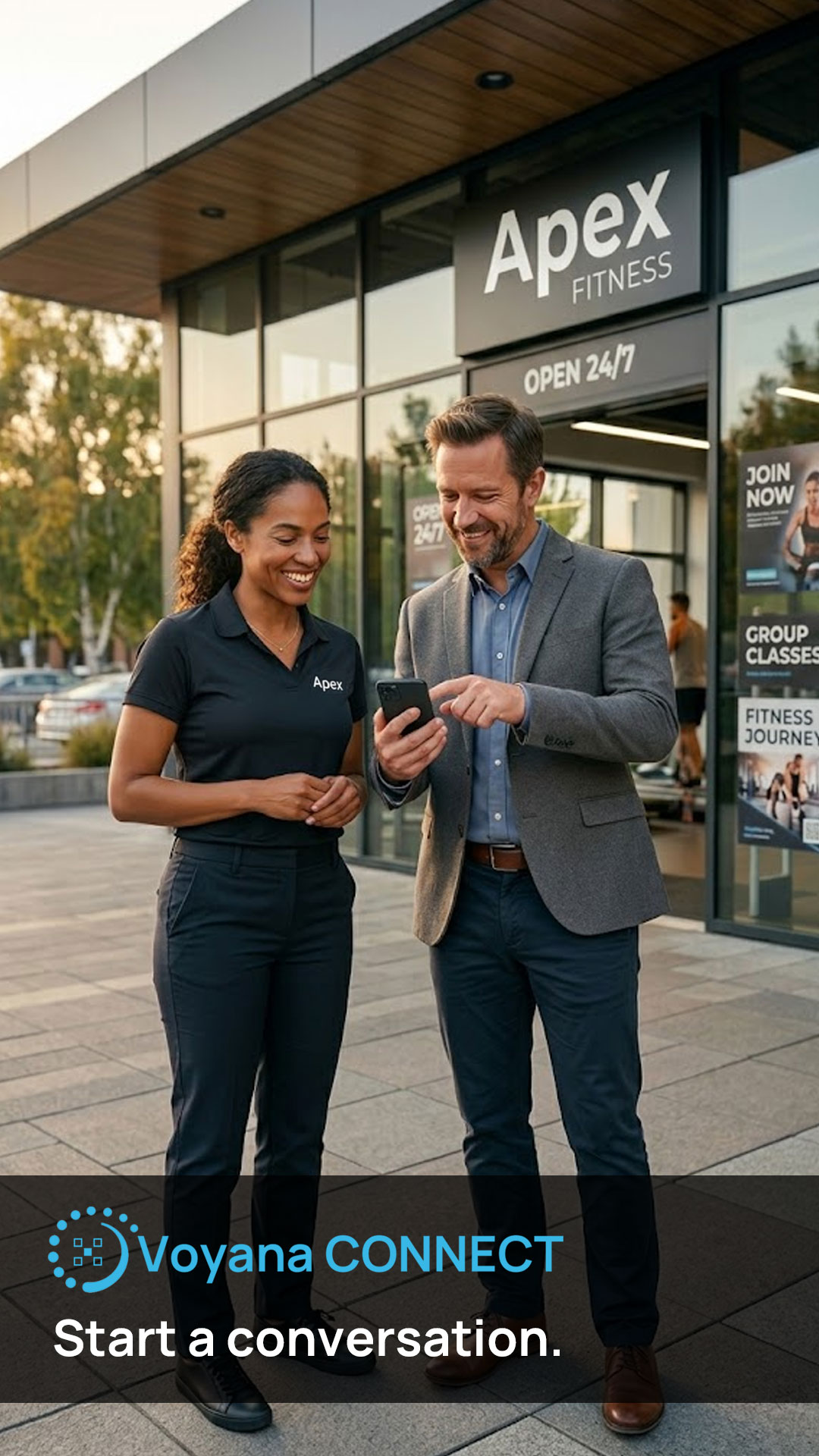 Gym QR landing page preview 1