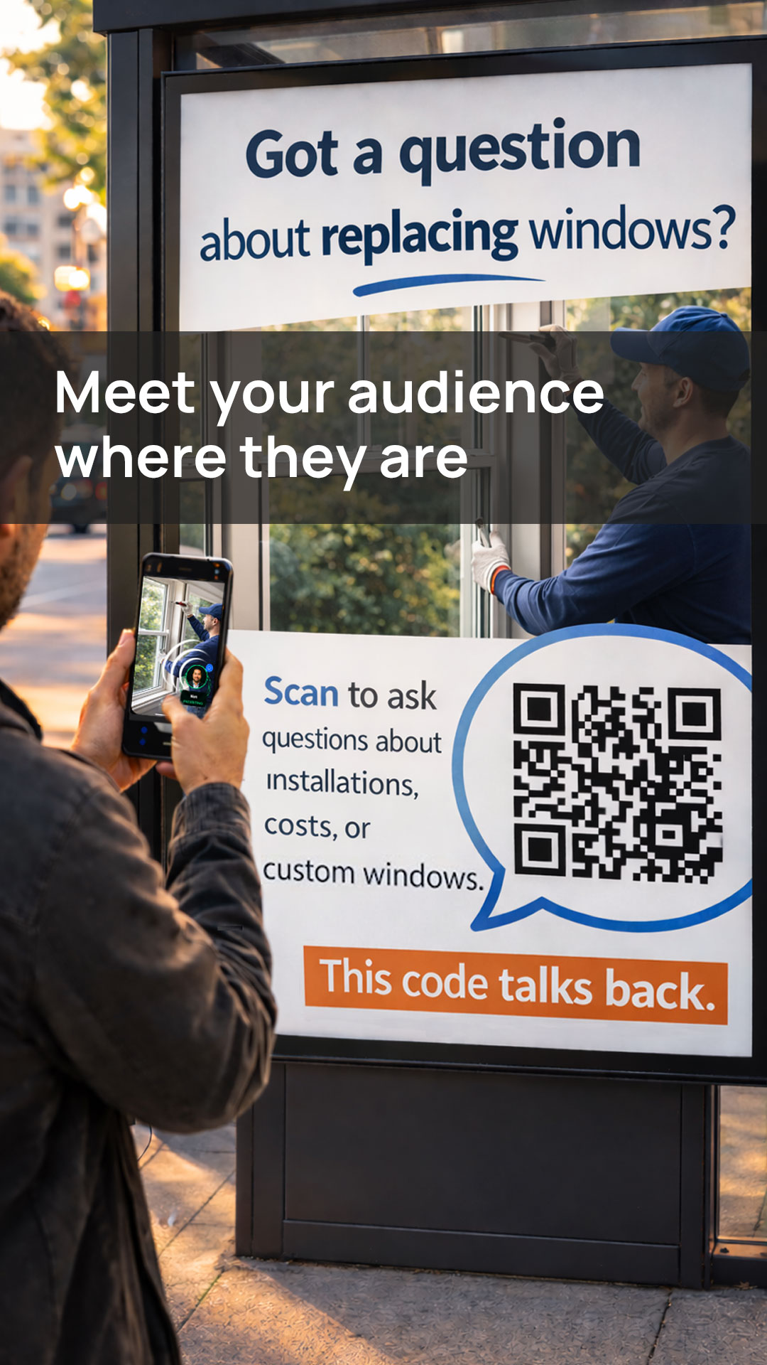 Home services QR landing page preview 1