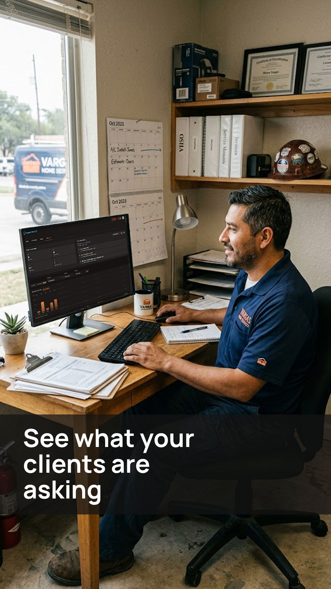 Home services QR landing page preview 3