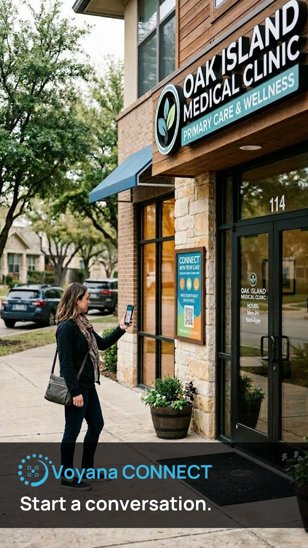 Medical practices QR landing page preview 1