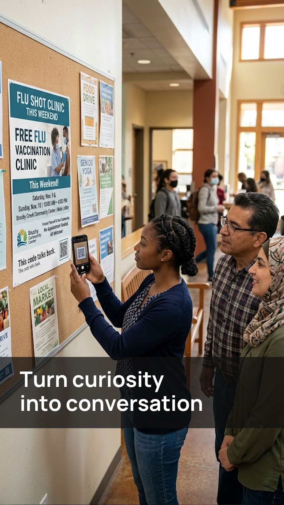 Medical practices QR landing page preview 2