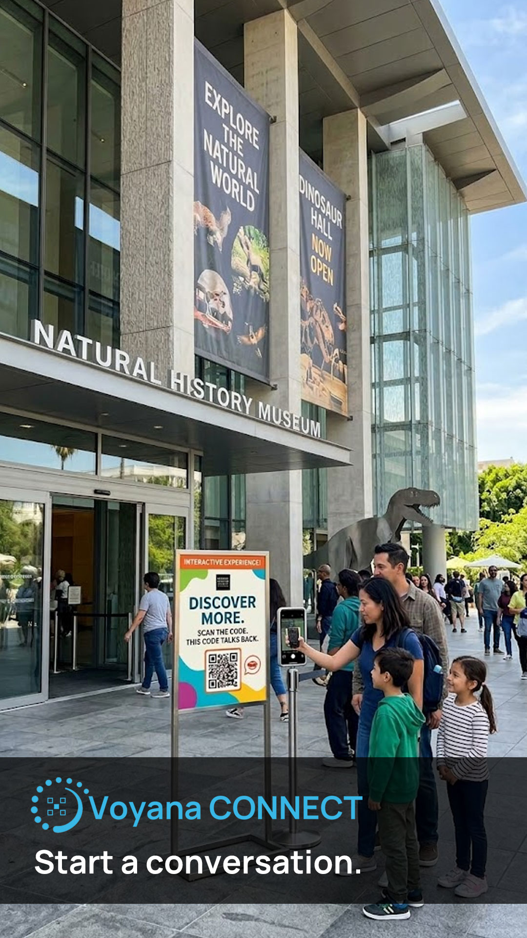 Museum QR landing page preview 1