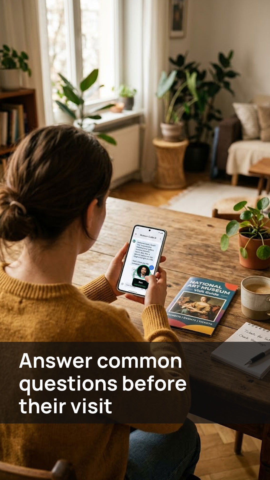 Museum QR landing page preview 2