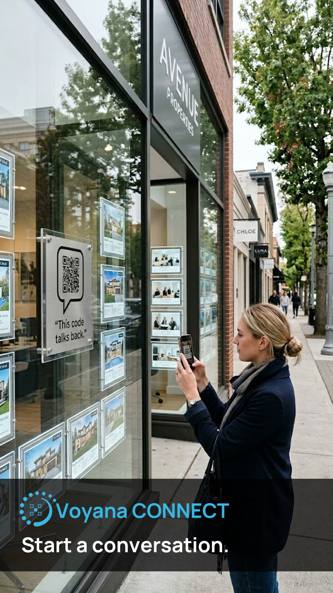 Real estate QR landing page preview 1