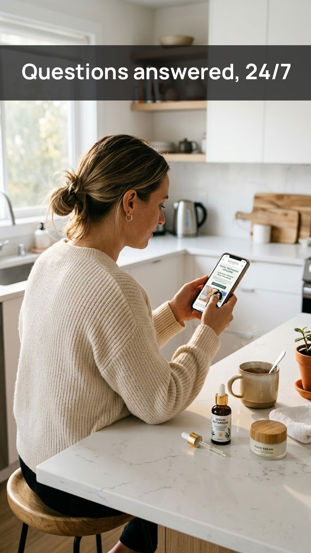 Med spa and aesthetics QR landing page preview 2